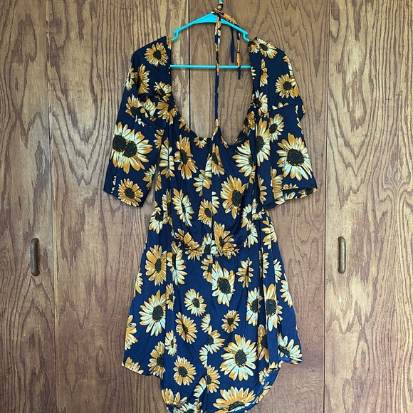 SHEIN Pants - SHEIN Sunflower Romper